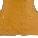SAFIBAK Utility Mens Gilet Brown L