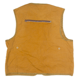 SAFIBAK Utility Mens Gilet Brown L
