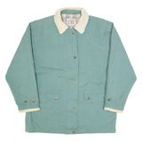 EASY WEAR Womens Chore Jacket Blue M