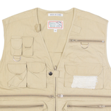 CRYSTAL RIVER Utility Mens Gilet Beige M