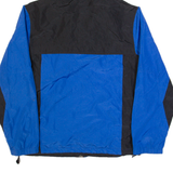 DISNEY Mens Rain Jacket Blue Hooded M