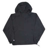 CHAMPION Iupui Jaguars Mens Anorak Jacket Black USA Hooded S