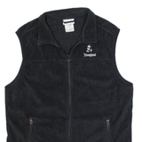 DISNEY Womens Fleece Gilet Black S