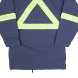 BIG BILL Sherpa Lined Mens Workwear Coat Blue S