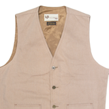 LEVI'S PANATELA Mens Waistcoat Beige 90s M