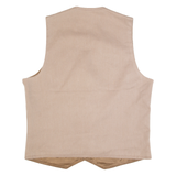 LEVI'S PANATELA Mens Waistcoat Beige 90s M