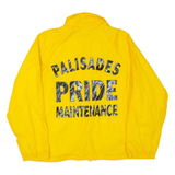 SOFFE JACKETS Palisades Pride Maintenance Mens Workwear Jacket Yellow Nylon L