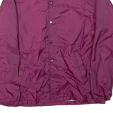 SEARS Mens Jacket Purple Nylon S