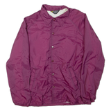 SEARS Mens Jacket Purple Nylon S