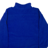EXP 1/4 Zip Mens Fleece Jacket Blue M