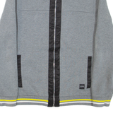 CALVIN KLEIN Womens Track Jacket Grey S