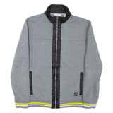 CALVIN KLEIN Womens Track Jacket Grey S