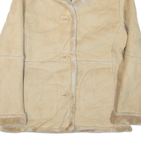 JONES NEW YORK Womens Coat Beige S