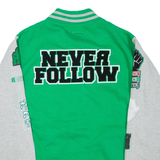 Never Follow Mens Jacket Green XL