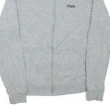 FILA Mens Track Jacket Grey XL