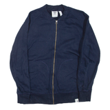ADIDAS Mens Track Jacket Blue M