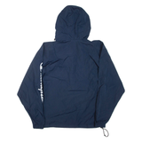 CHAMPION Mens Pullover Jacket Blue Hooded M