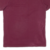 TOMMY HILFIGER Womens T-Shirt Maroon XS