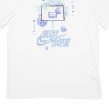 NIKE Womens T-Shirt White L