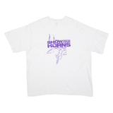 REEBOK Show Your Horns Mens T-Shirt White USA 2XL