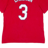 NIKE Cardinals Mens T-Shirt Red USA M