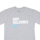 NIKE Indy Welcomes All Mens T-Shirt Grey L