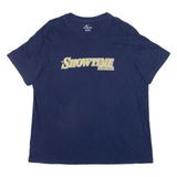 NIKE Showtime Basketball Mens T-Shirt Blue USA XL