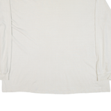 WOOLRICH Mens T-Shirt Beige Long Sleeve XL