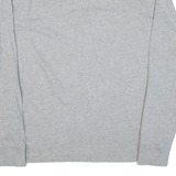 NIKE Mens T-Shirt Grey Long Sleeve M
