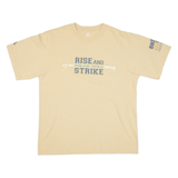 ADIDAS Notre Dame Football Mens T-Shirt Beige USA M