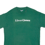 CHAMPION Edward Jones Mens T-Shirt Green USA L