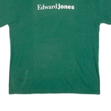 CHAMPION Edward Jones Mens T-Shirt Green USA L