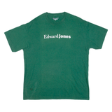 CHAMPION Edward Jones Mens T-Shirt Green USA L