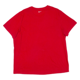 NIKE Ball State Tradition Womens T-Shirt Red USA XL