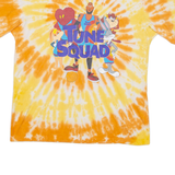 NIKE Tune Squad Mens Tie Dye T-Shirt Orange S