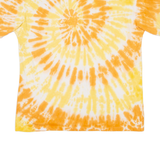 NIKE Tune Squad Mens Tie Dye T-Shirt Orange S