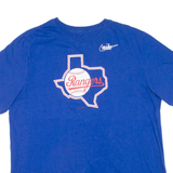 NIKE Rangers Mens T-Shirt Blue USA L