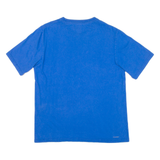 REEBOK Mens T-Shirt Blue M