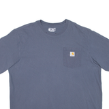 CARHARTT Loose Fit Mens T-Shirt Grey XL