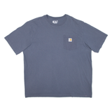 CARHARTT Loose Fit Mens T-Shirt Grey XL