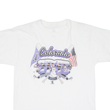 Colorado Mens T-Shirt White USA M