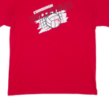 PORT & COMPANY Edinburgh Volleyball Mens T-Shirt Red M