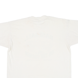 FRUIT OF THE LOOM Baseball On The Corner Mens T-Shirt Beige USA XL