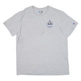 RUSSELL ATHLETIC Soccer Mens T-Shirt Grey USA XL