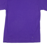 PORT & COMPANY Hobart University Mens T-Shirt Purple USA M