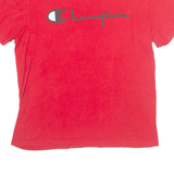 CHAMPION Mens T-Shirt Red M
