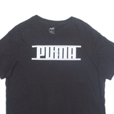 PUMA Mens T-Shirt Black XL