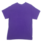 GILDAN Chicago Illinois Mens T-Shirt Purple USA M