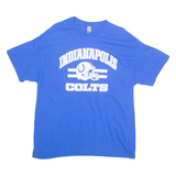 GILDAN Indianapolis Colts Mens T-Shirt Blue USA XL
