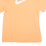 NIKE Mens T-Shirt Orange M